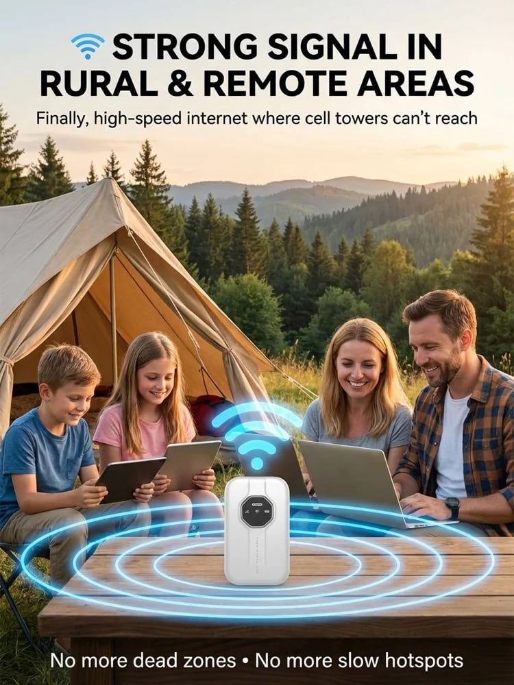 🛜[Global Coverage] Boundless Portable Wi-Fi