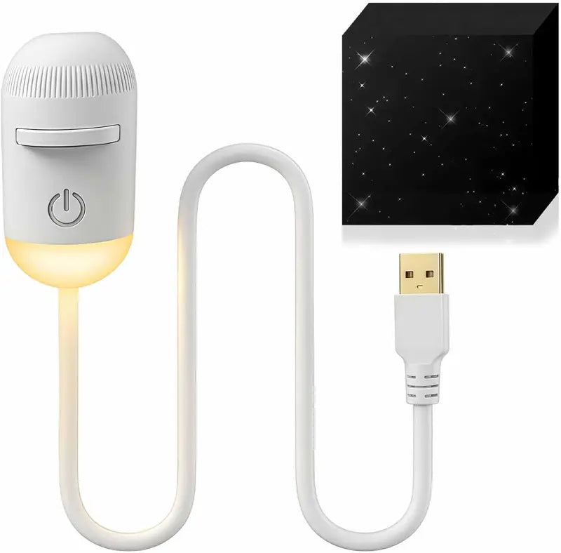 2-in-1 Galaxy Projector Night Light, USB Interface💡