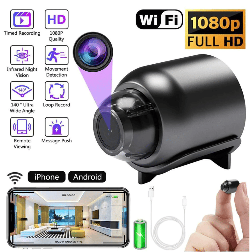 Mini Full HD 4K  Security Camera📹