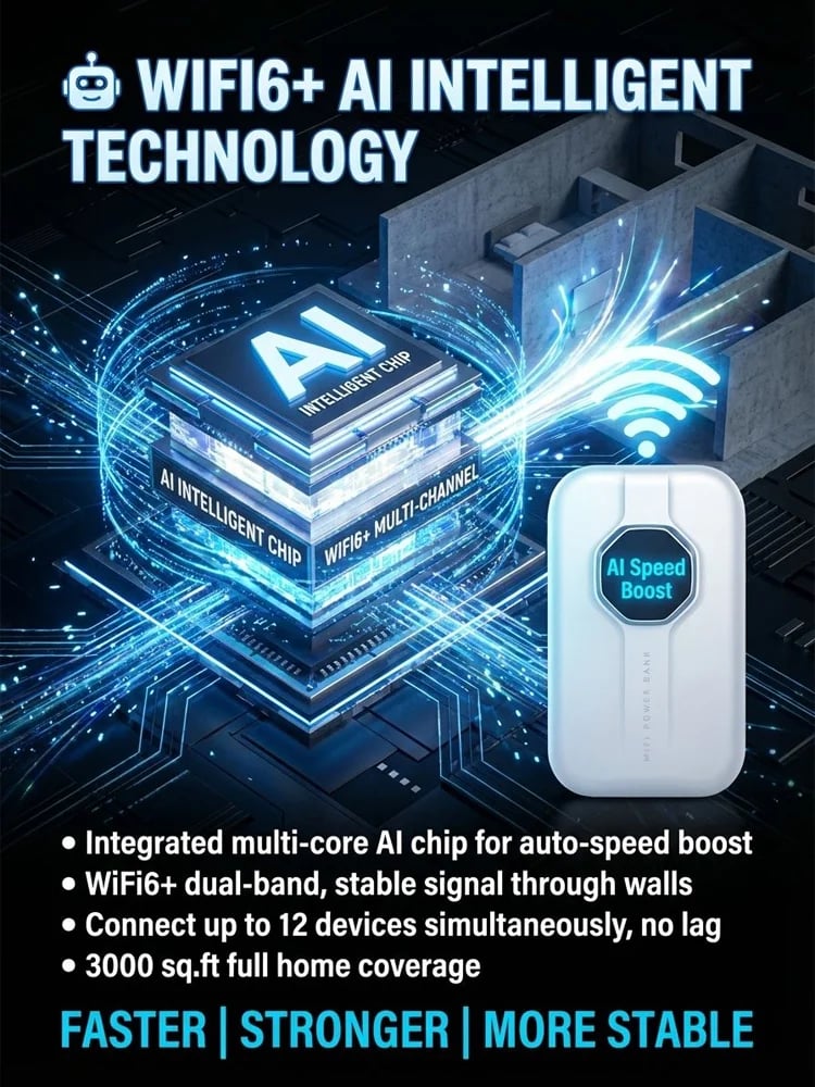 🛜[Global Coverage] Boundless Portable Wi-Fi