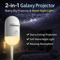 2-in-1 Galaxy Projector Night Light, USB Interface💡